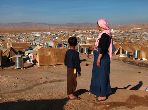 Humanitarian – Syrian refugee camp in Domiz in Iraq – UNHCR